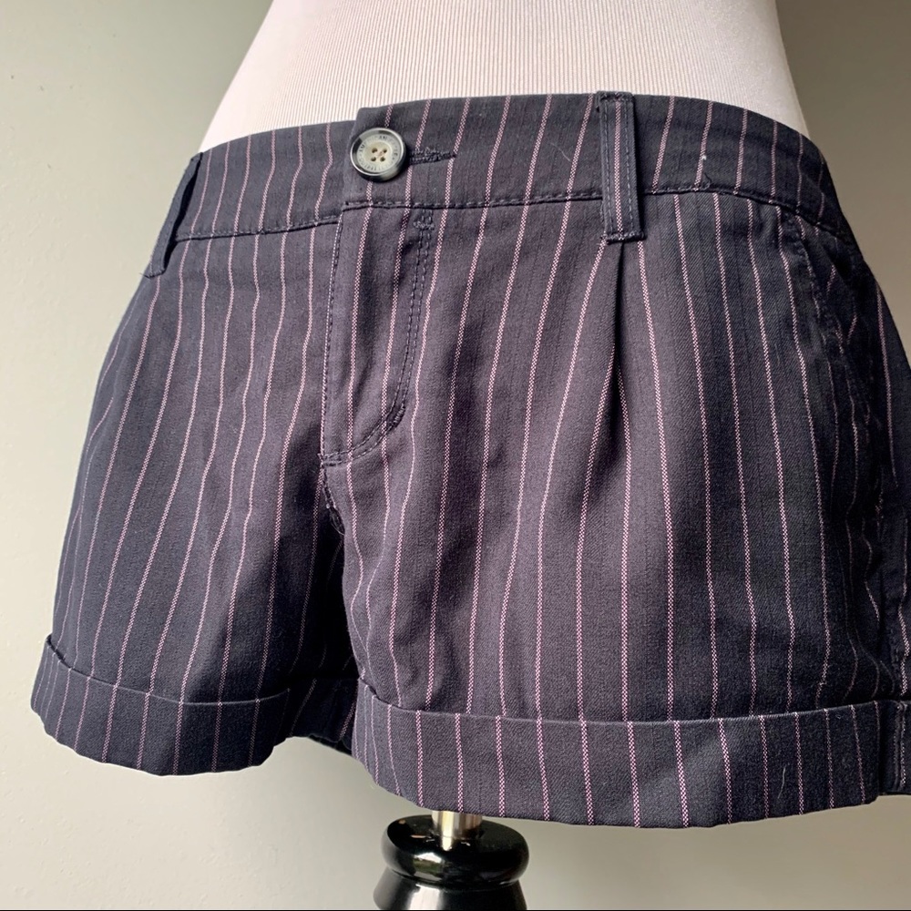 American Eagle Pinstriped Shorts